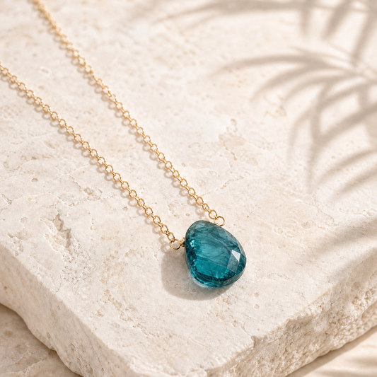 Tidepool Kyanite Necklace