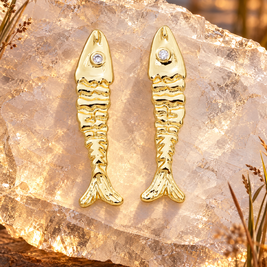 Marsh Minnow Earrings