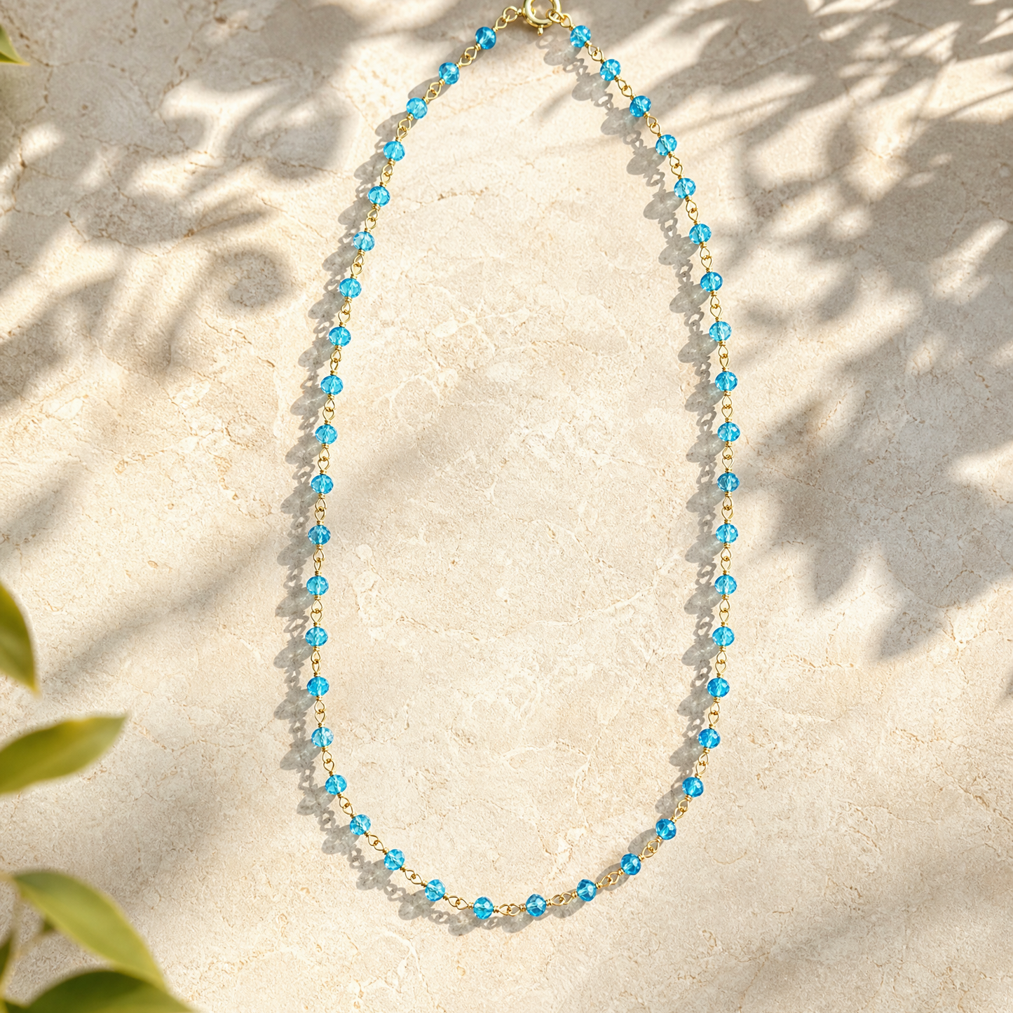 Blue Current Necklace