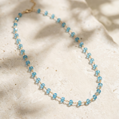 Blue Current Necklace