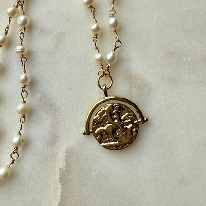 Obstinate Mother - Freshwater pearl