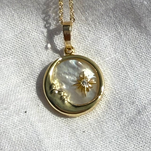 Crescent Light Necklace