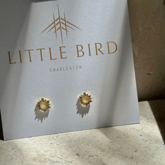 Petal Gleam Studs