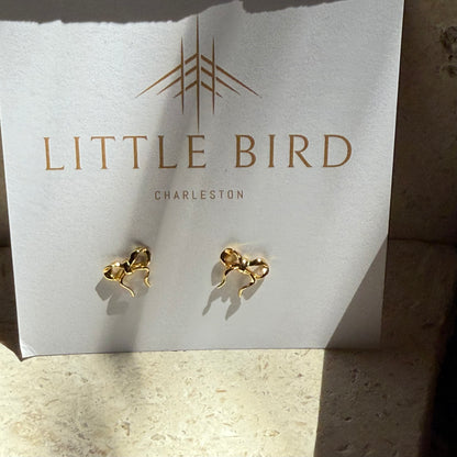 Ribbon Whisper Studs