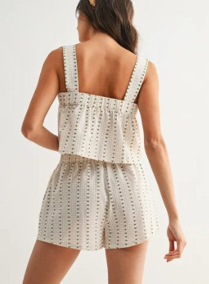 Gingham Print Set