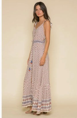 Ruffle Backless Dress