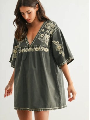 Embroidered Dress