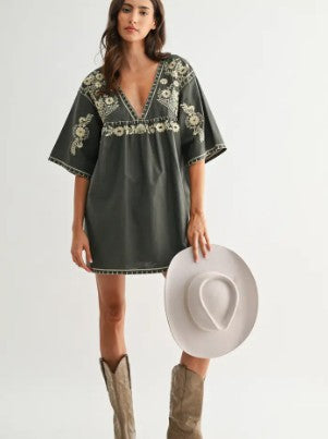 Embroidered Dress