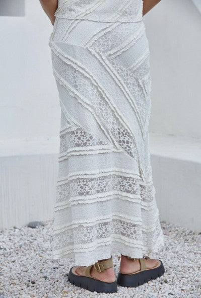Lace Midi Skirt