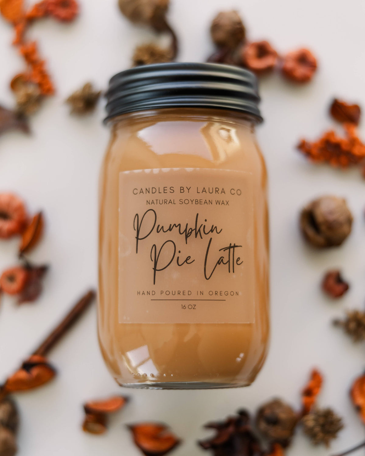 Pumpkin Pie Latte Soy Jar Candle