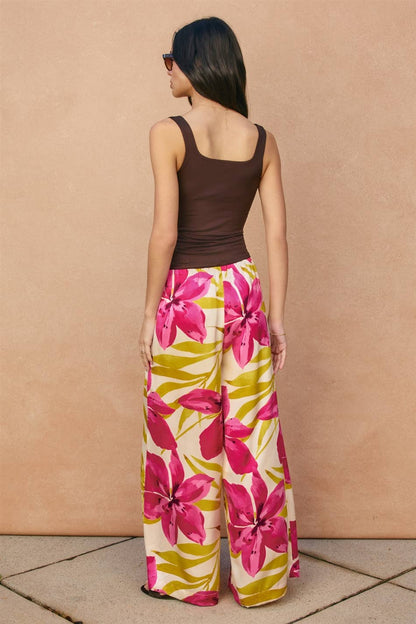 Sweet Honeymoon Looped Belt Pants