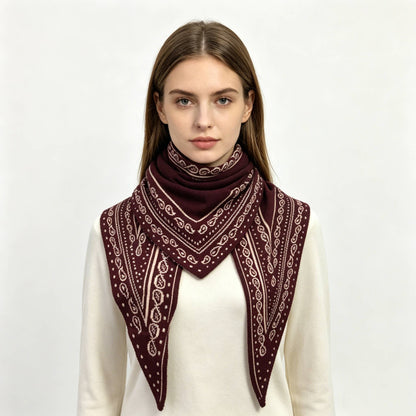 PAISLEY TRIANGLE SCARF, LVSC 292