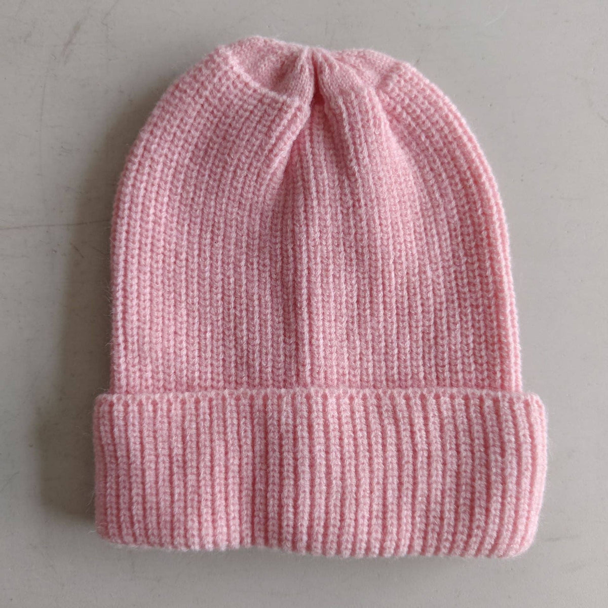Casual Solid Color Knit Beanie Hat