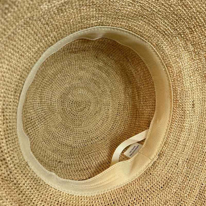 Fashion Wide Brim Straw Woven Sun Hat