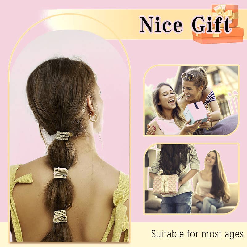 Boho 2-in-1 Hair Tie & Bracelet Set