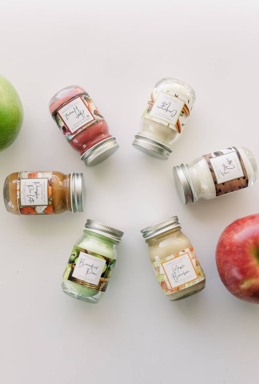 2 oz Fall Variety Pack Mini Mason set 12