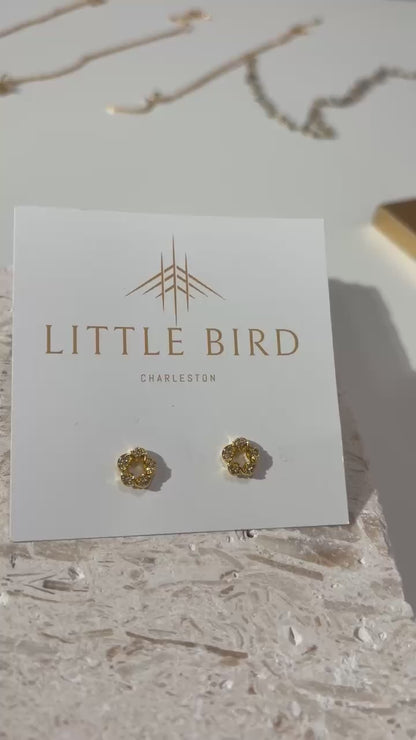 Solstice Bloom Studs